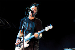 fvckingdemise:  Blink 182 - Mark Hoppus @ Rock en Seine 2010