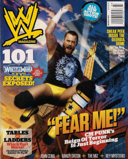 tapemachinesarerolling:  RASSLIN MAG COVER OF THE DAY WWE Magazine,