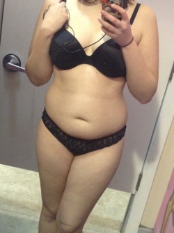 of-sighs-and-sin:  Undie pictures from the fitting room.