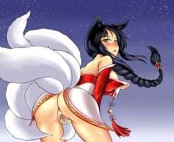 felkina:  Ahri becomes more human!  Ahri began to understand