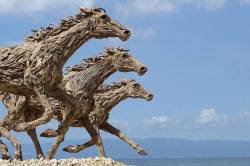 mymodernmet:  Driftwood sculptures by James Doran Life-size sculptures