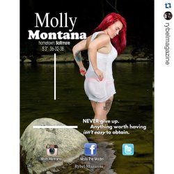 Thank you to Molly @molly.montana_ being in issue seven as well
