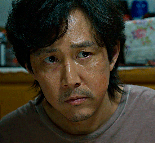 cinematv:  Lee Jung-jae as Seong Gi-hun in SQUID GAME 