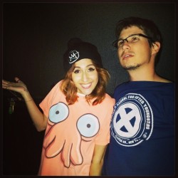 I traded shirts with a stranger last night because why not Zoidberg? 