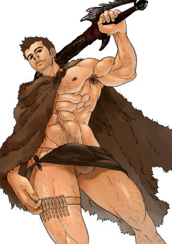 ultimatebara:  lay down for your viking king by ~inmomakuro