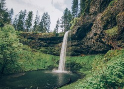 exploreelsewhere:  Silver Creek Falls, Oregon [2400 x 1714] [OC]