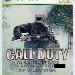 verbodenthought:  The next call of duty #funny #callofduty