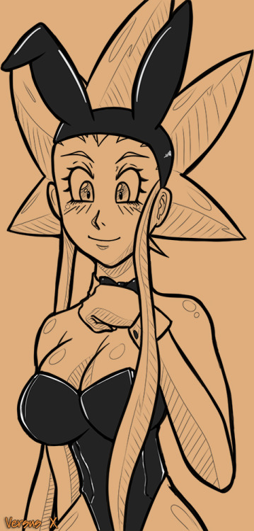 xenopolis: Inktober Nº20 Esmy (Esmyrelda Maximus) de Cryamore, versión conejita de Playboy.  <3 