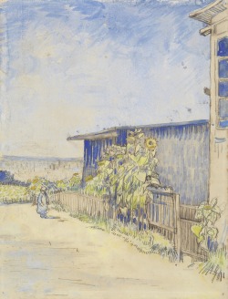 thusreluctant:  Shed with Sunflowers by Vincent van Gogh 