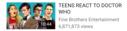 basicwitches:  I’ve seen enough teens reacting to doctor who