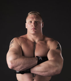 Brock looks fucking hot in this pic! WOW!! I need some of this