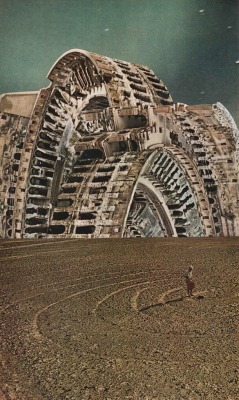 epiic:  Strange and surreal Collages by David Delruelle 