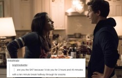 luna-and-mars: Brooklyn Nine-Nine x text posts, starring Jake