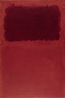 dailyrothko:  Mark Rothko, Untitled (Maroon over Red) 1968, Acrylic