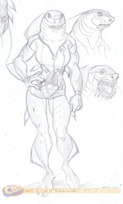 charactermodel:  Shark Girl by Nick Bradshaw [ Wolverine and