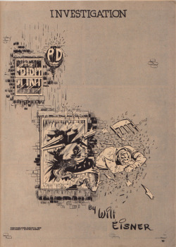 Splash page from The Spirit No. 14 (Warren, 1976). Art by Will