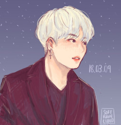 softraincloud:  happy birthday yoongi 🌙