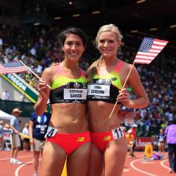 nicerunningday:  Steeplechase time: Coburn and Garcia 1-2 (New