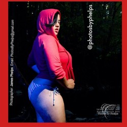 Little red riding hood,  sure has filled out! @jackieabitches is just showing out #thick #booty #thighs #stacked #plusmodel #curvy #stacked #busty #hoodie #photosbyphelps