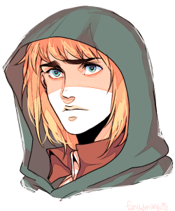 fancymarquis:  some armin doodles 