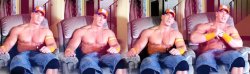 extremeviki54:  John Cena being super hot <3  Mind if I take