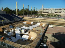 xgames:  It is starting to look a lot like X Games Barcelona! 