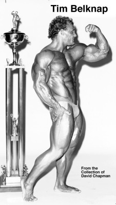 musclefetish:  Tim Belknap. A great competitor in the ’80s.