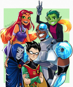 gretlusky:  My forever superhero team!   Instagram Society6 Facebook