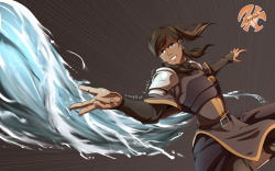 zkoyllar:  Korra Book 1 nostalgia.  Made in Manga Studio 5 