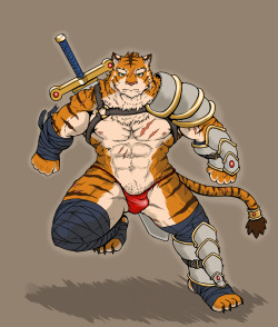 madeinshinoda:  Tiger Swordman. 