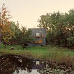    Little Tesseract House by Steven Holl Architects This charcoal
