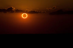 silenceofthevoid:  thisismyplacetobe:  A ‘Ring of Fire’ solar
