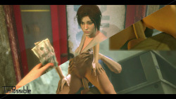timpossible-purgatory:  Lara Earns Some Money (Animation)  Only