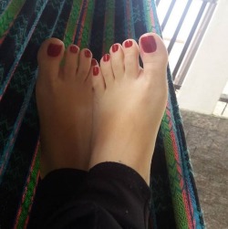 mynorg:  Tiny red toes