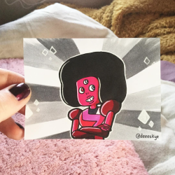 deeeskye:  A small Garnet doodle 💕 