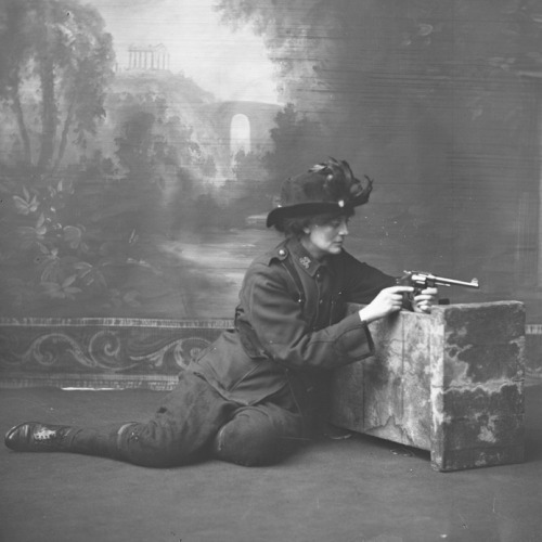   This is Constance Markievicz, who died on this day in 1927.A