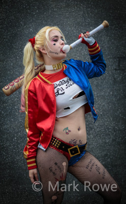 sexy-harleys:Harley Quinn Cosplay, photography by Mark Rowe Photography