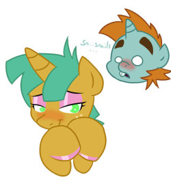 ask-glittershell:  snails..? by cjsluggle  OwO