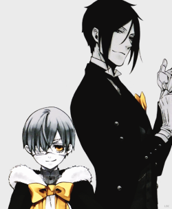 littlebratciel:  Ciel & Sebastian [Vol. 21 illustration]