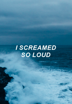 tswiftall-lyrics:  the water filled my lungs;