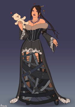 vitalisart:  Lulu Dressup PreviewLong time no see! Here’s a