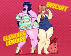 rollin-in-the-debu:  Introducing-Elenoire Lenoire and Biscuit