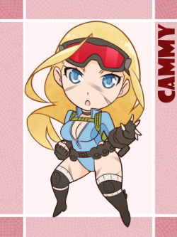 x-teal2:  SFV girls Chibi version :D   my Patreon =)    