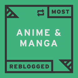 yearinreview:  Most Reblogged Anime & Manga The Fesh Pince