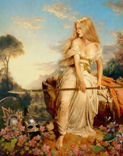 gangleri-allfather:Freya is the goddess of war, love, and fertility.