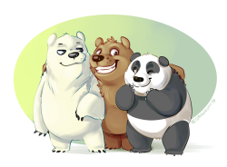 keysa-does-art:  We Bare Bears is the cutest thing since forever