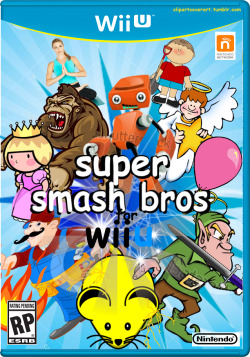 clipartcoverart:  Super Smash Bros. for Wii U ClipArt Cover Art