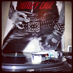 vinylpsyched:  Original copy of Too Fast For Love #motleycrue