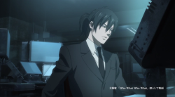 Ginoza gets a ponytail in the new Psycho Pass movie trailer (Ɔ