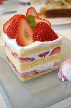 petitcho:  苺のショートケーキ 